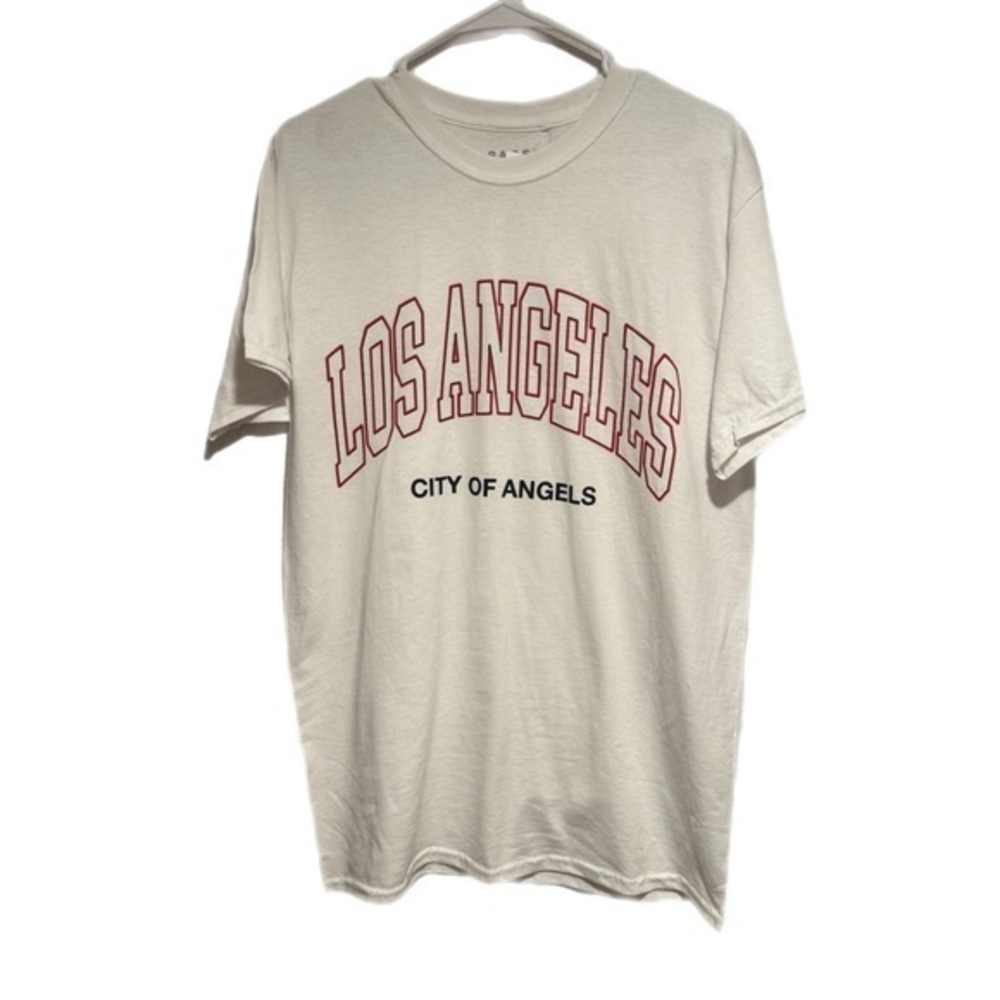 NWT PacSun White Short Sleeve Tee Los Angeles Design